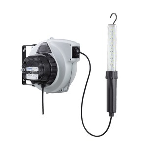 Kabelhaspel met LED lamp